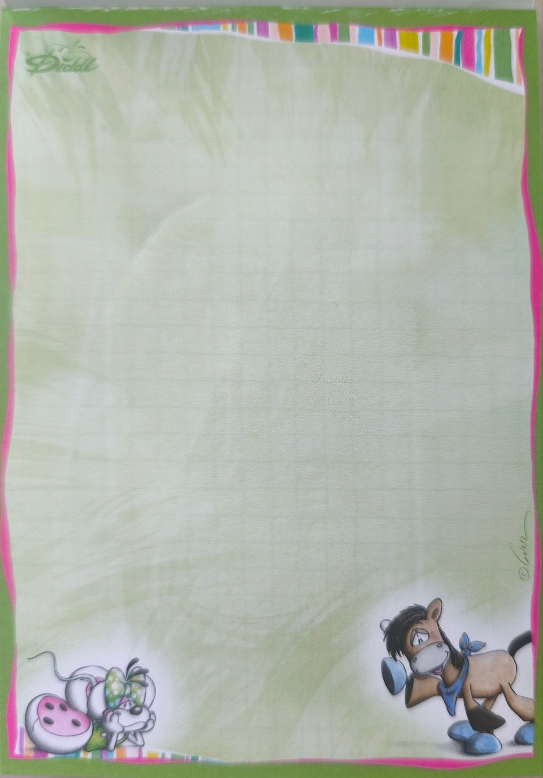 diddl blaadje A6, Verzamelen, Diddl, Ophalen of Verzenden, Papier, Kaart of Schrift
