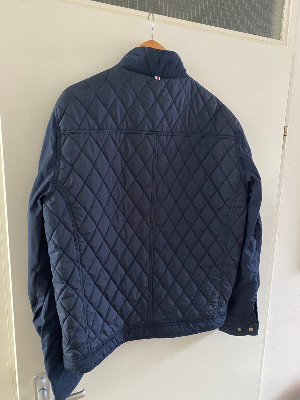 Mooie jas! Taylor en Son., Ophalen of Verzenden, Zo goed als nieuw, Maat 56/58 (XL), Blauw