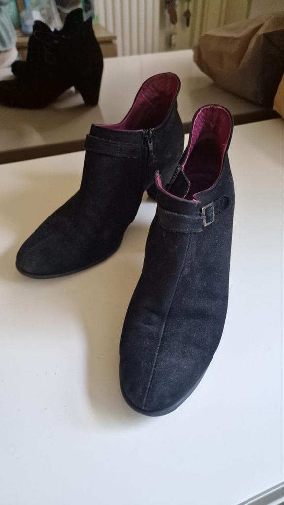 Arche enkellaarsjes/schoenen maat 37,5, Ophalen of Verzenden, Zo goed als nieuw, Zwart