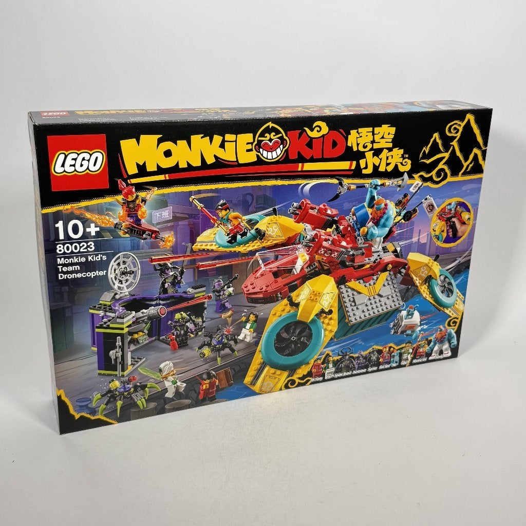 LEGO Monkie Kid 80023 Monkie Kid’s Team Dronecopter – Nieuw, Overige thema's, Lego, Nieuw, Ophalen of Verzenden