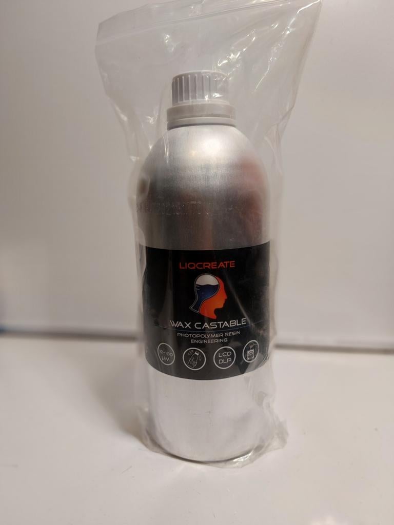 1L 3d print castable resin van Liqcreate, ongeopend., Ophalen of Verzenden, Nieuw