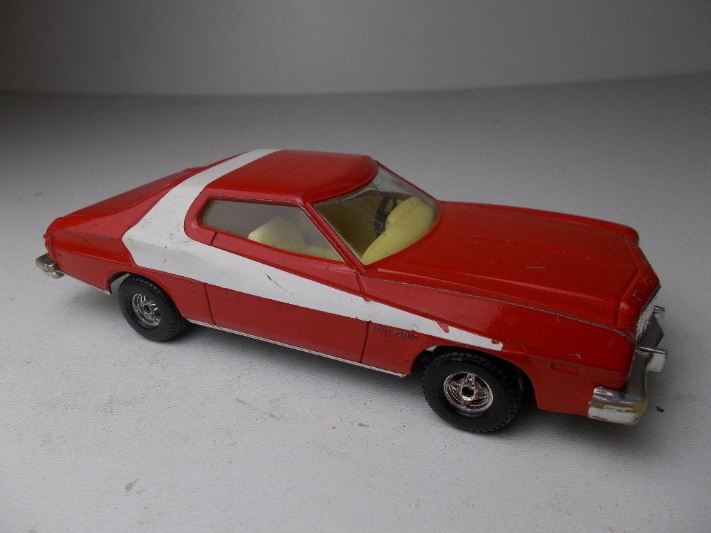 1977 Corgi Toys 292 STARSKY & HUTCH FORD GRAN TORINO 1:32, Ophalen of Verzenden, Zo goed als nieuw, Auto, Corgi