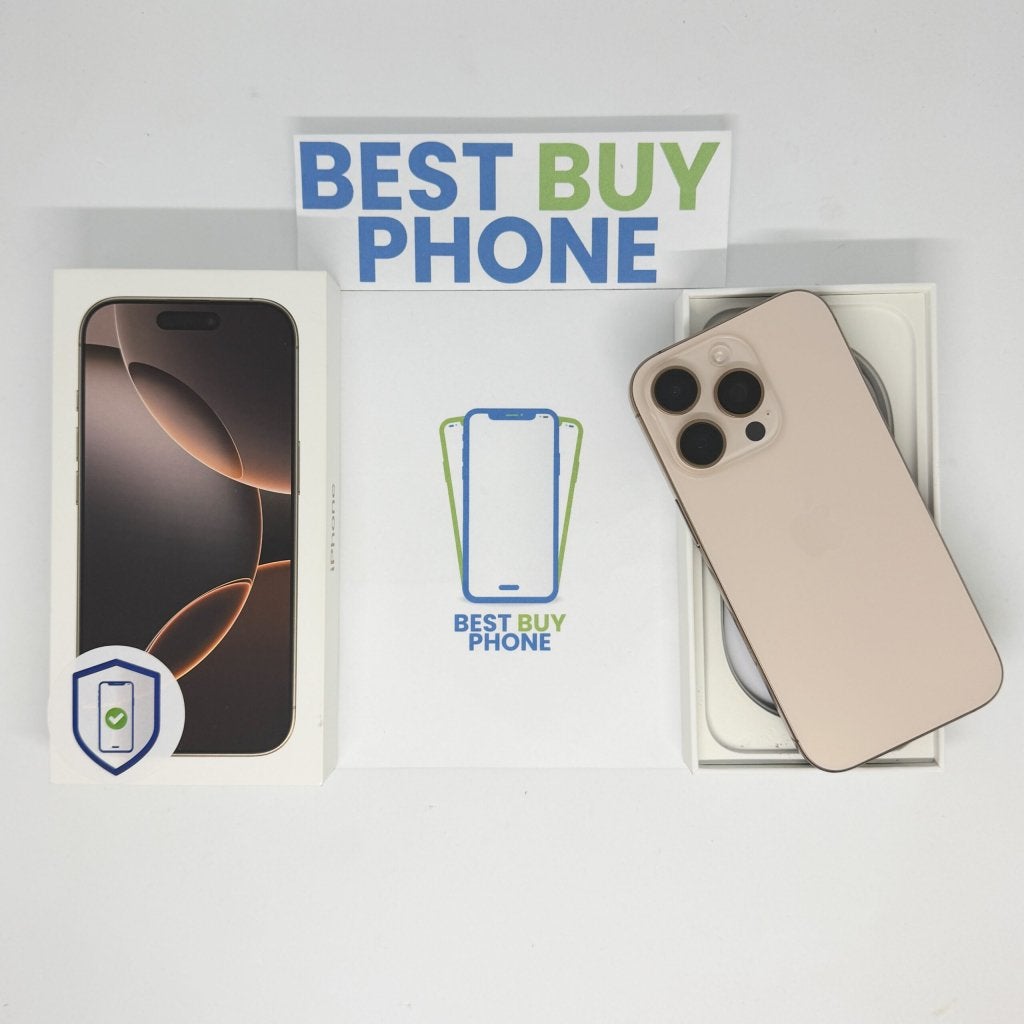 iPhone 16 Pro 256GB goud /krasvrij glas /91% batt /garantie, 256 GB, Apple, Zonder simlock, Zonder abonnement