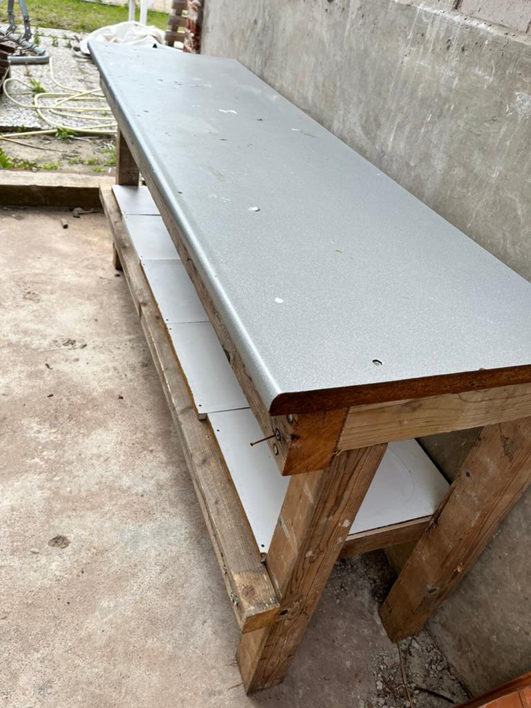 Werkbank, Doe-het-zelf en Verbouw, Platen en Panelen, Ophalen, Gebruikt