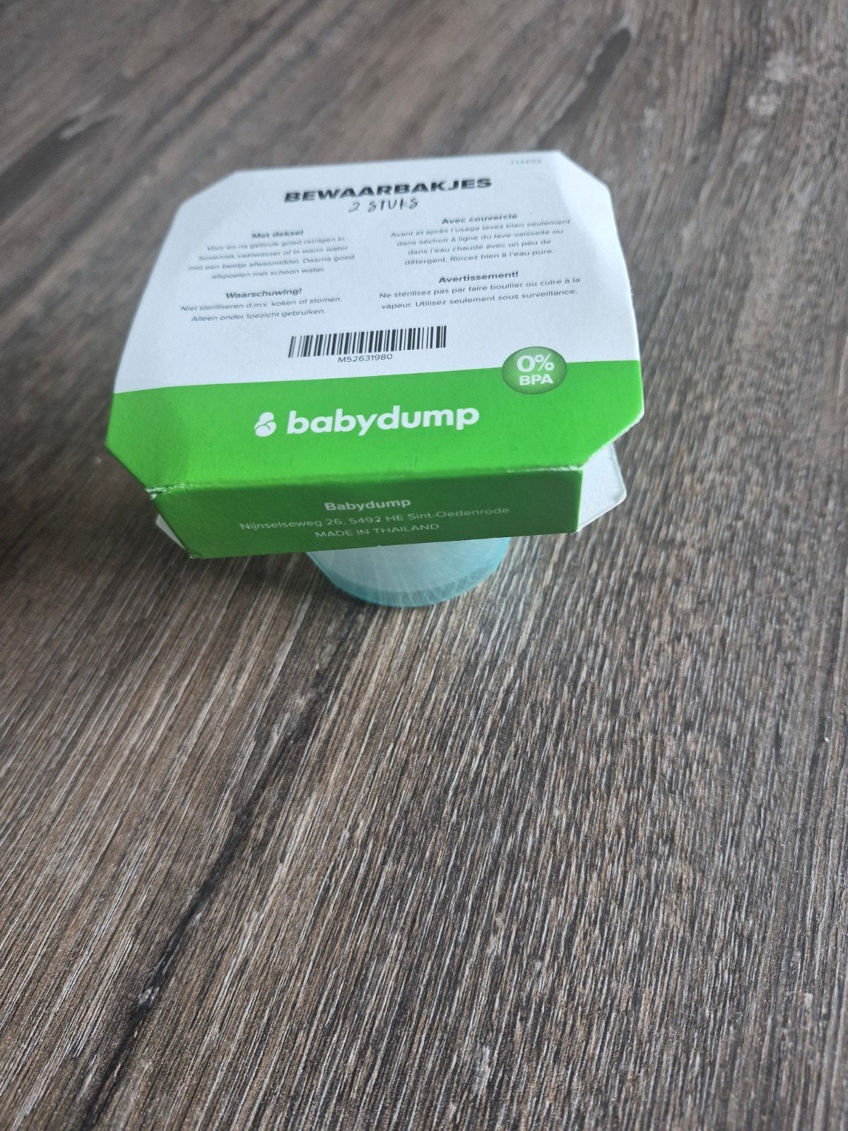 nieuw baby dump bewaarbakjes 2 stuks, Ophalen of Verzenden, Nieuw, Overige typen
