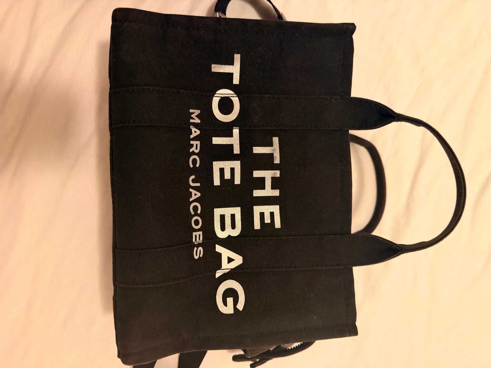 Marc Jacobs The Tote Bag - Zwart (Gebruikt), Ophalen of Verzenden, Gebruikt, Zwart, Shopper