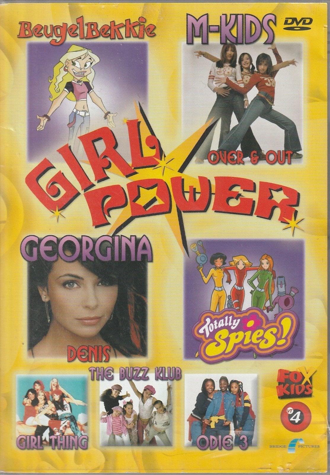 Fox Kids - Girl Power NL DVD - Beugelbekkie, Totally Spies, Cd's en Dvd's, Animatie, Verzenden, Alle leeftijden, Zo goed als nieuw