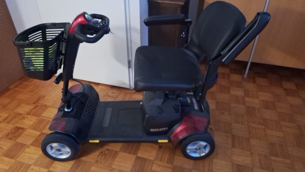 Gogo elite traveller sport scootmobiel ongebruikt, 10 km/u of minder, 16 t/m 25 km, Nieuw, Ophalen