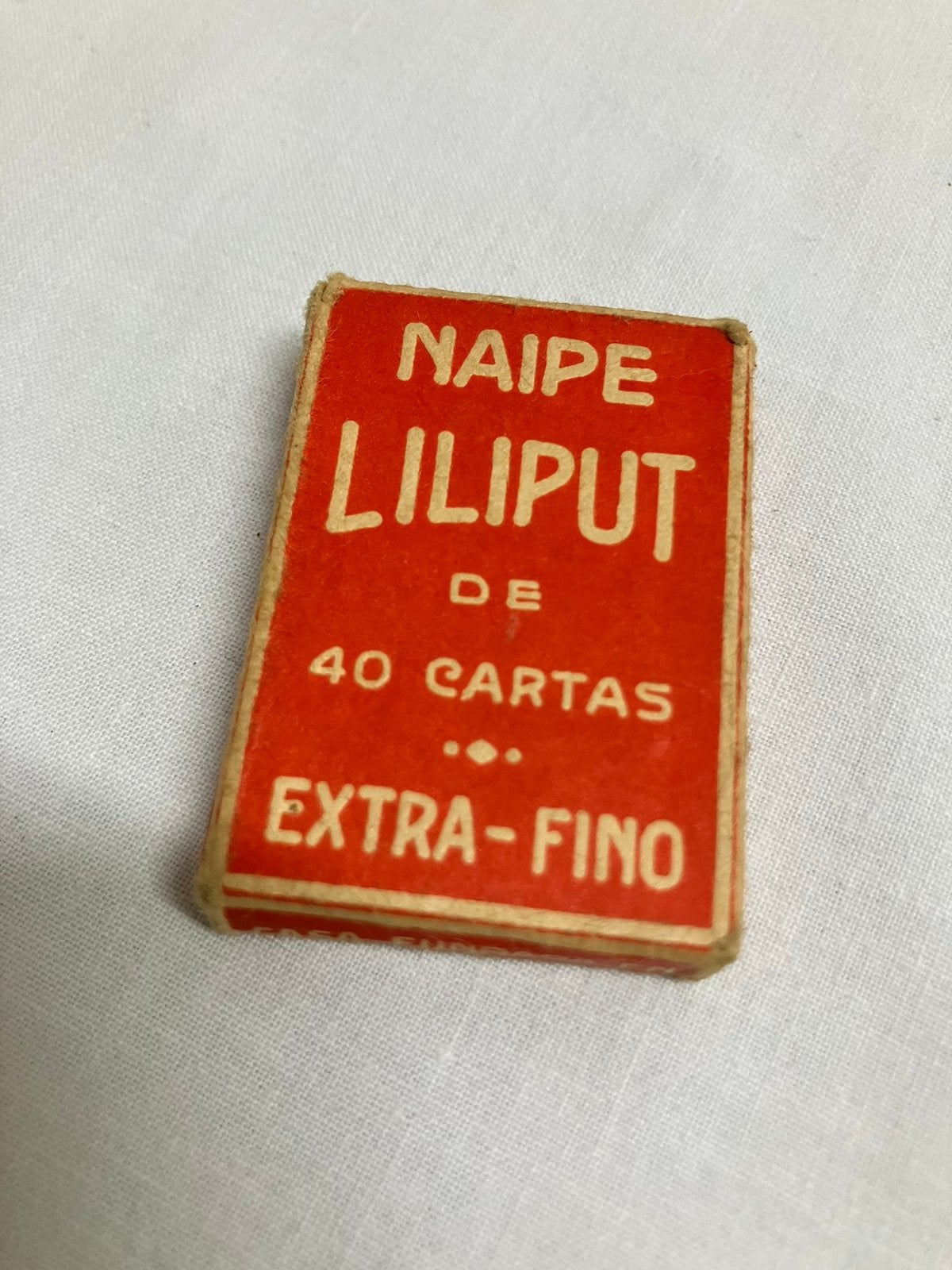 Liliput Spaanse speelkaarten ‘Heraclio Fournier’, Ophalen of Verzenden