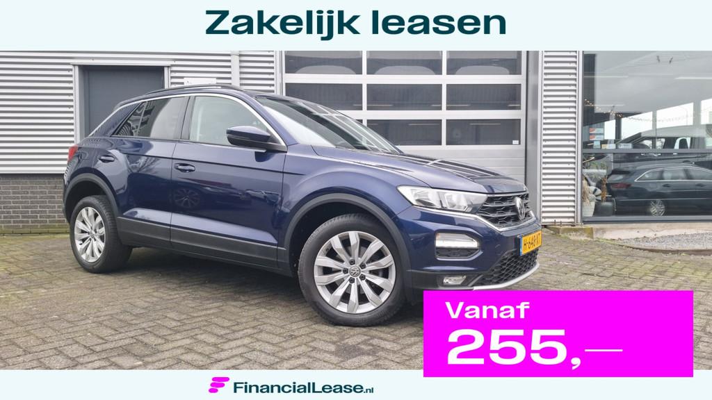 Volkswagen T-Roc 1.5 TSI Sport Automaat*Nav*Pdc*Cruise*Trekh, Euro 6, 4 cilinders, 150 pk, Blauw
