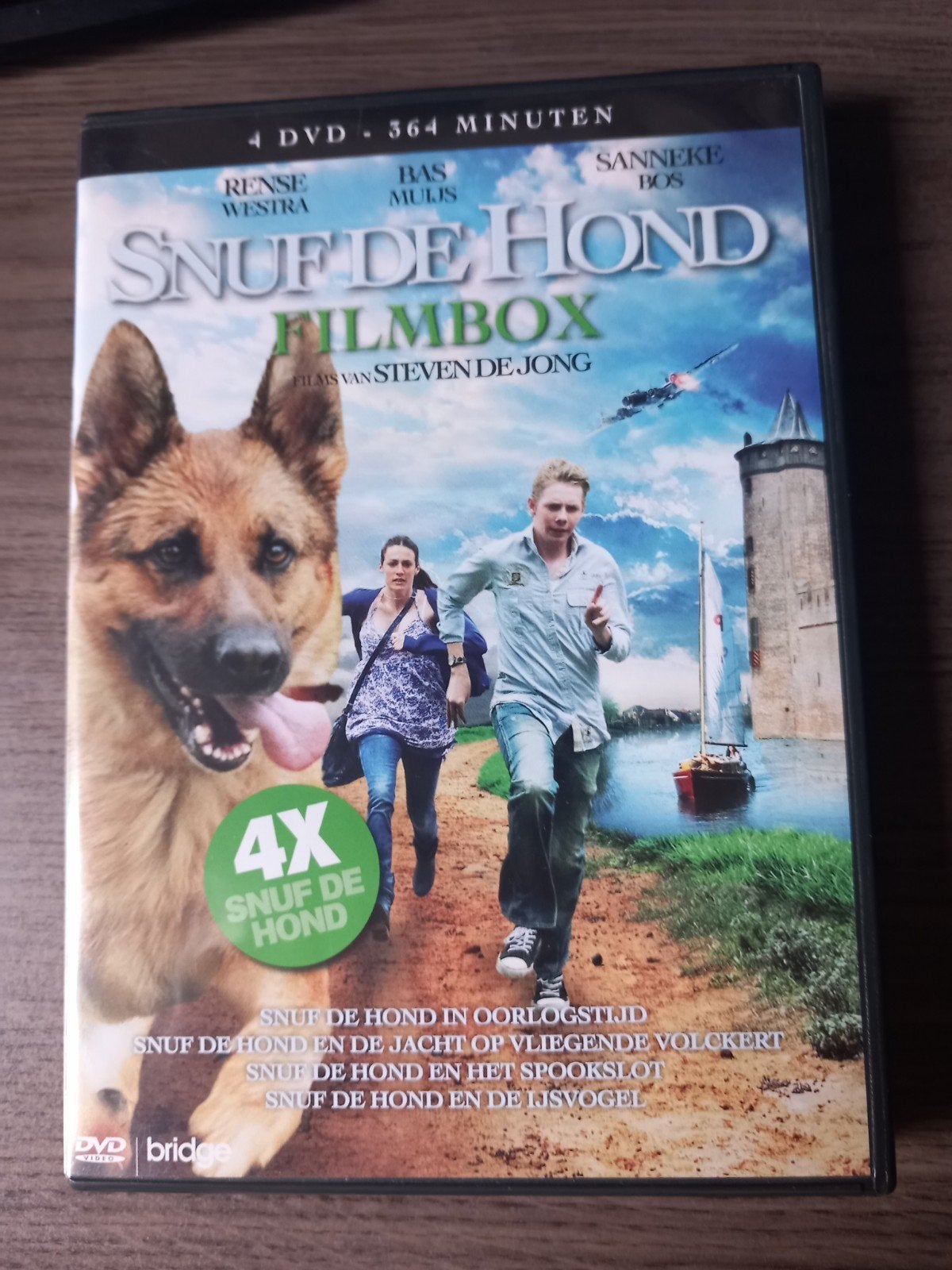 Snuf de Hond Filmbox - 4 DVD's - Familie Avontuur, Avontuur, Gebruikt, Alle leeftijden, Nederlands