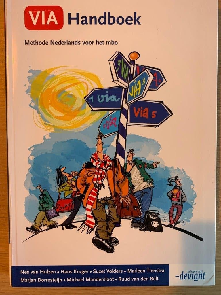 VIA Handboek. Methode Nederlands voor MBO, Boeken, Diverse, Ophalen of Verzenden, Zo goed als nieuw, MBO