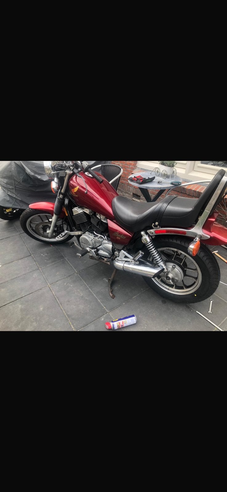 Honda shadow VT 500, Ophalen, Gebruikt