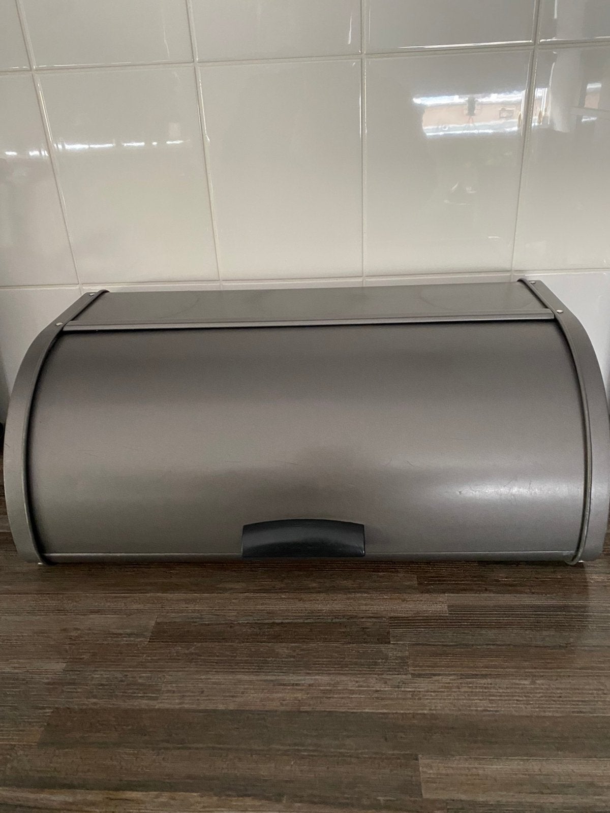 Brabantia broodtrommel antraciet, Ophalen, Zo goed als nieuw