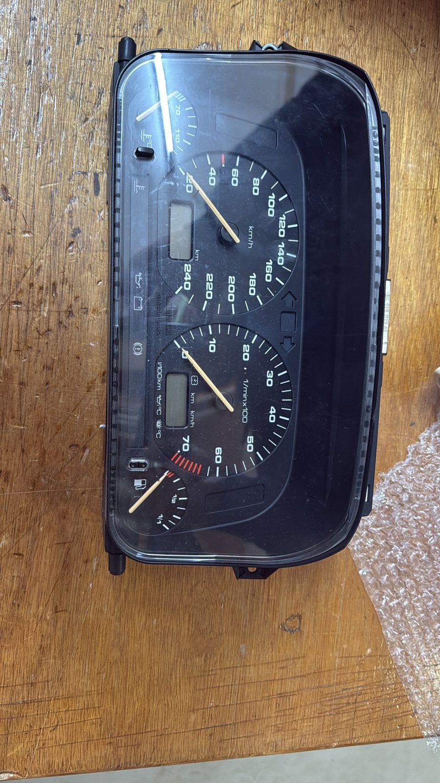 Golf 3 16v kilometerteller 240km/h mfa, Ophalen of Verzenden, Gebruikt, Volkswagen