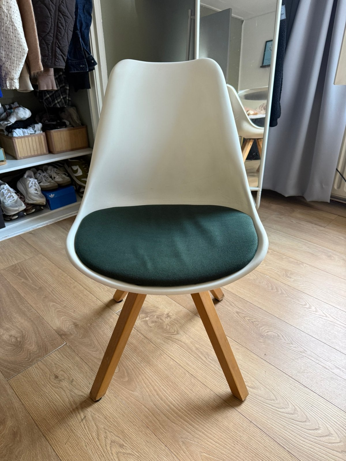 set van 4 stoelen, Huis en Inrichting, Ophalen, Rond, 50 tot 100 cm, Zo goed als nieuw