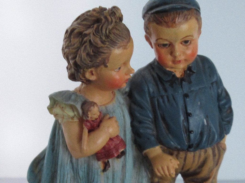 beeldje/s, Overige onderwerpen, Blauw, Kunststof, Ophalen of Verzenden