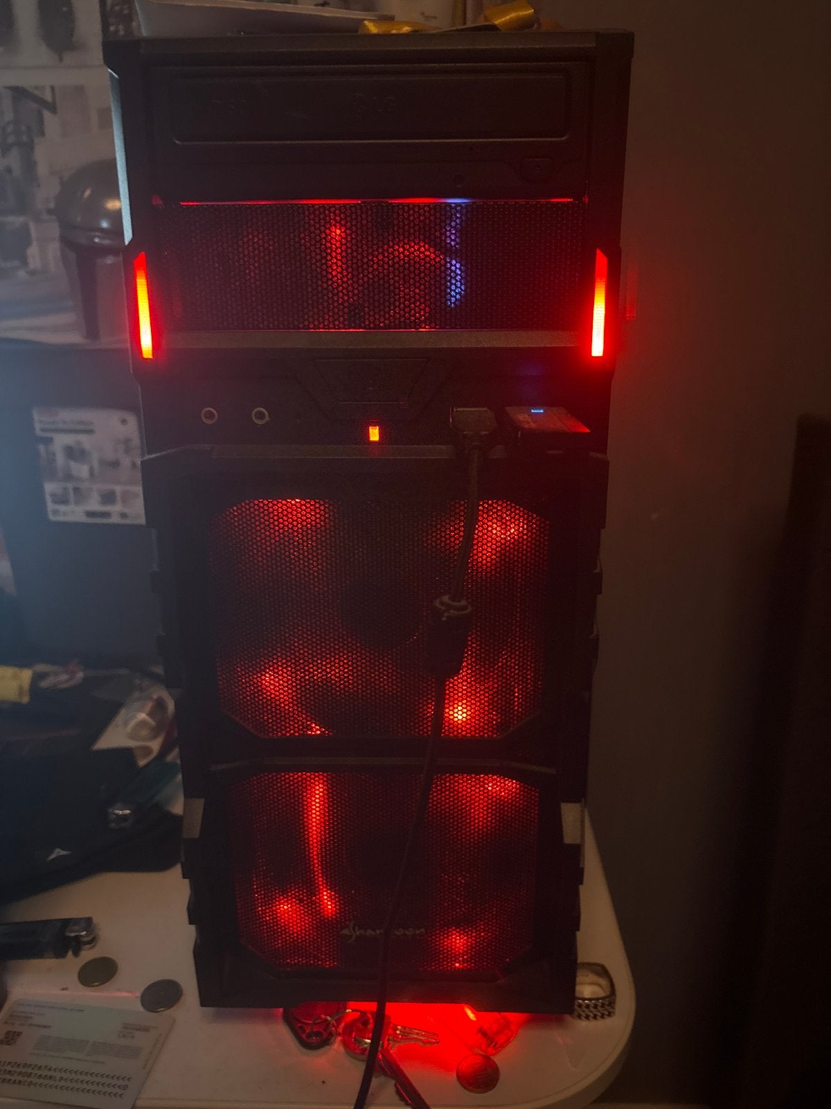 Gaming PC met NVIDIA GeForce GTX 1650 en Intel i5-9400F, Ophalen, Gebruikt, 2 tot 3 Ghz, 32 GB