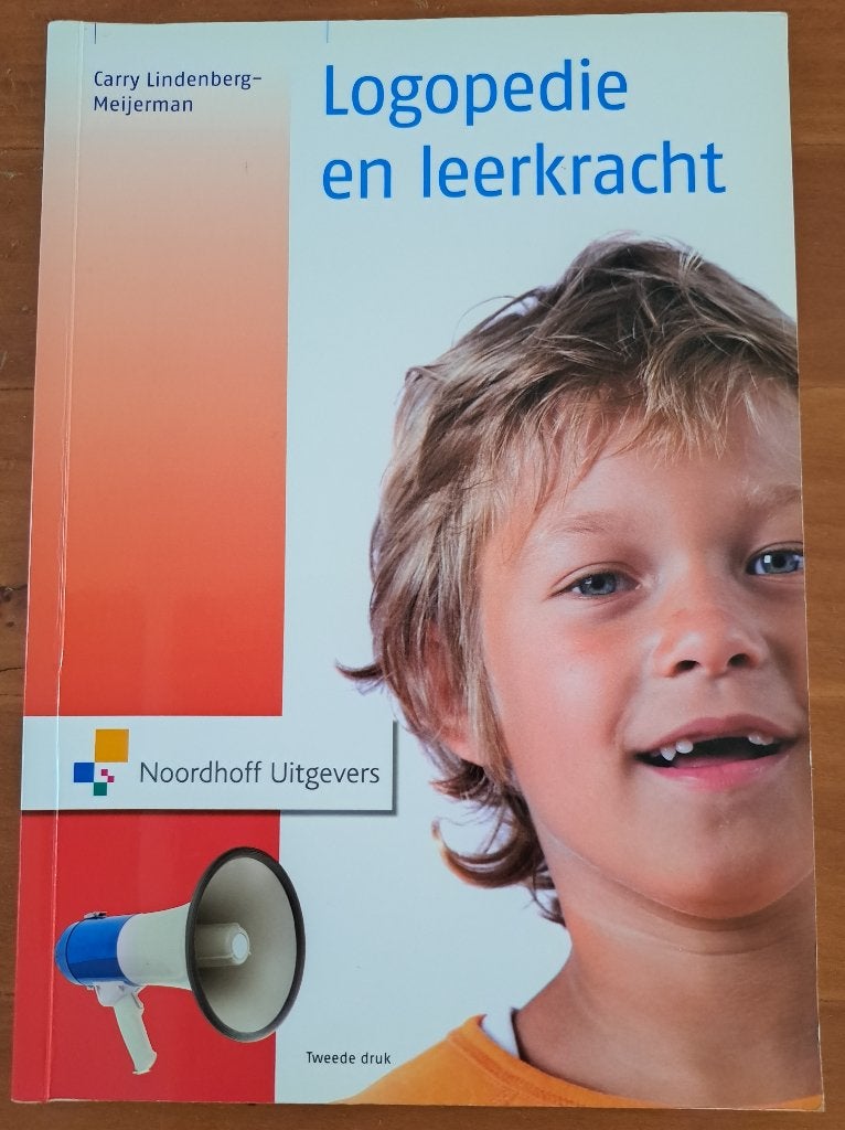Logopedie en leerkracht, Ophalen, Alpha, Zo goed als nieuw, HBO