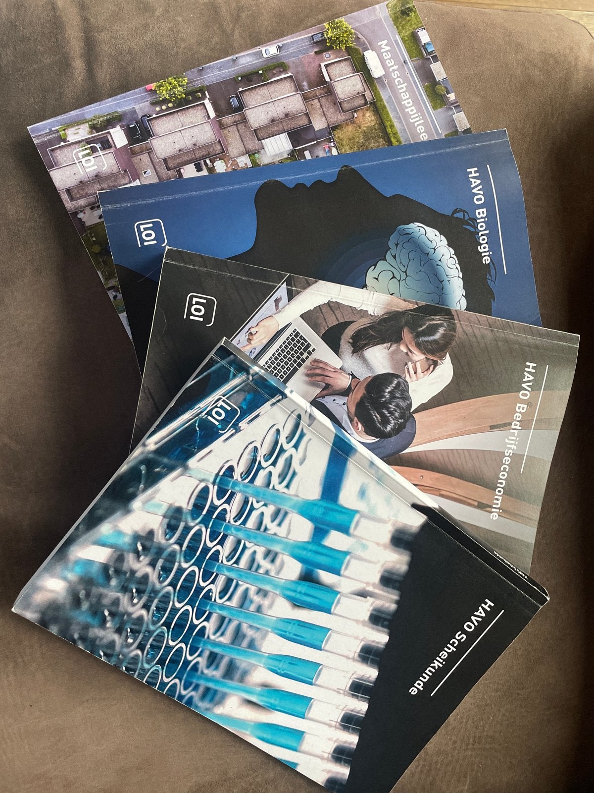 LOI Studieboeken HAVO Biologie, Bedrijfseconomie, Scheikunde, Ophalen of Verzenden, Beta, Zo goed als nieuw, HBO