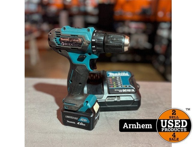 Makita DF333D 12V CXT Accuboormachine Incl. 4Ah Accu & Lader