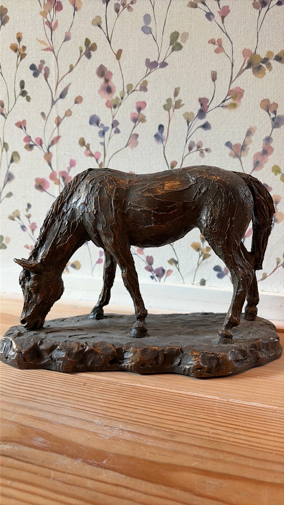 Bronzen paard, Ophalen, Brons