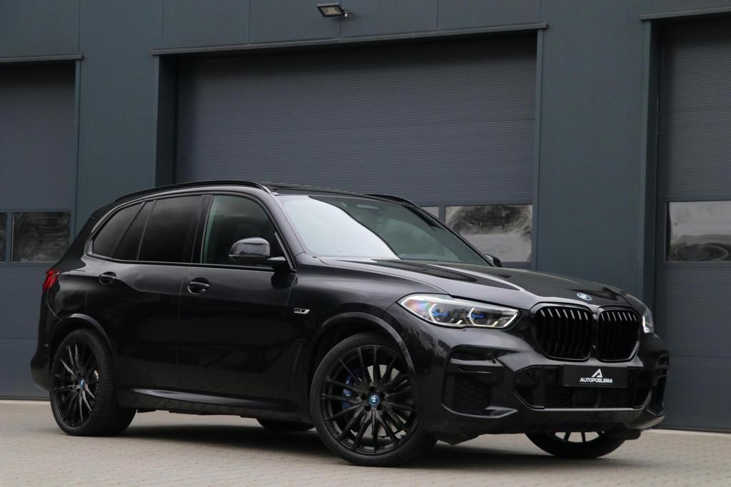 BMW X5 xDrive45e High Executive M-SPORT Panodak Headup Trekh, Auto's, BMW, Gebruikt, 394 pk, Zwart, Hybride Elektrisch/Benzine