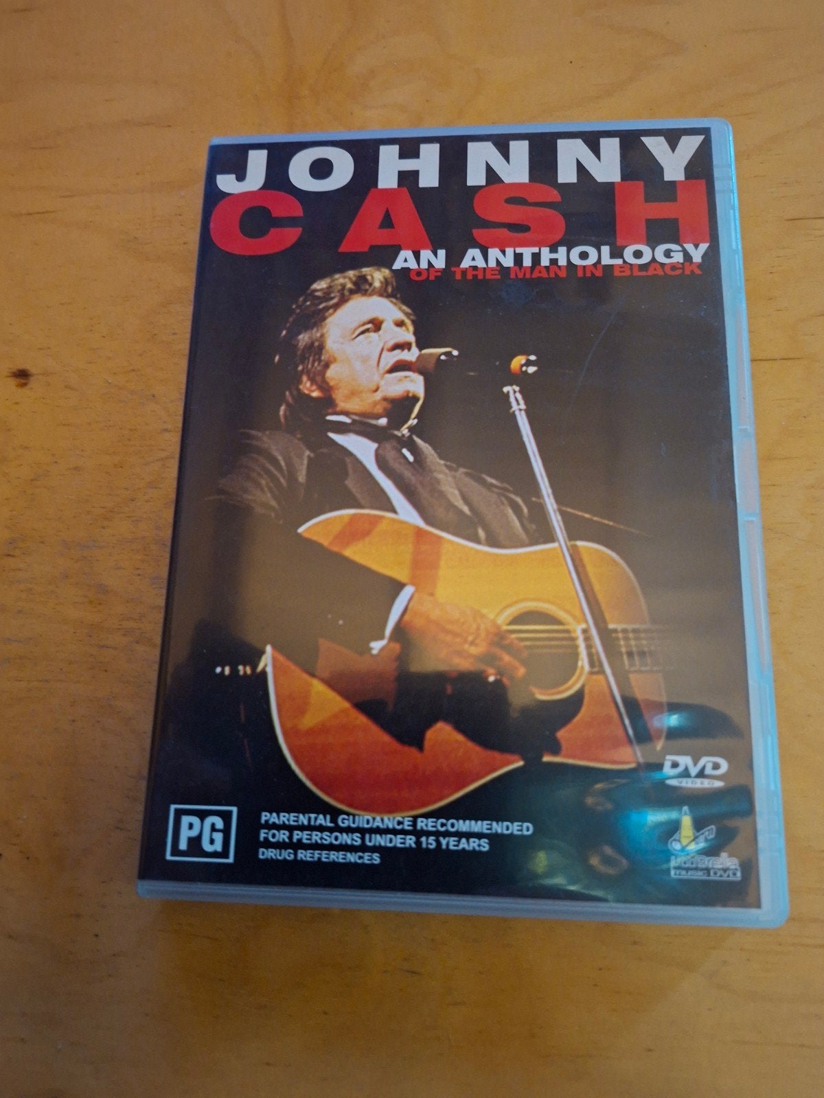 Johnny Cash - An Anthology Of The Man In Black DVD, Vanaf 12 jaar, Ophalen of Verzenden, Gebruikt