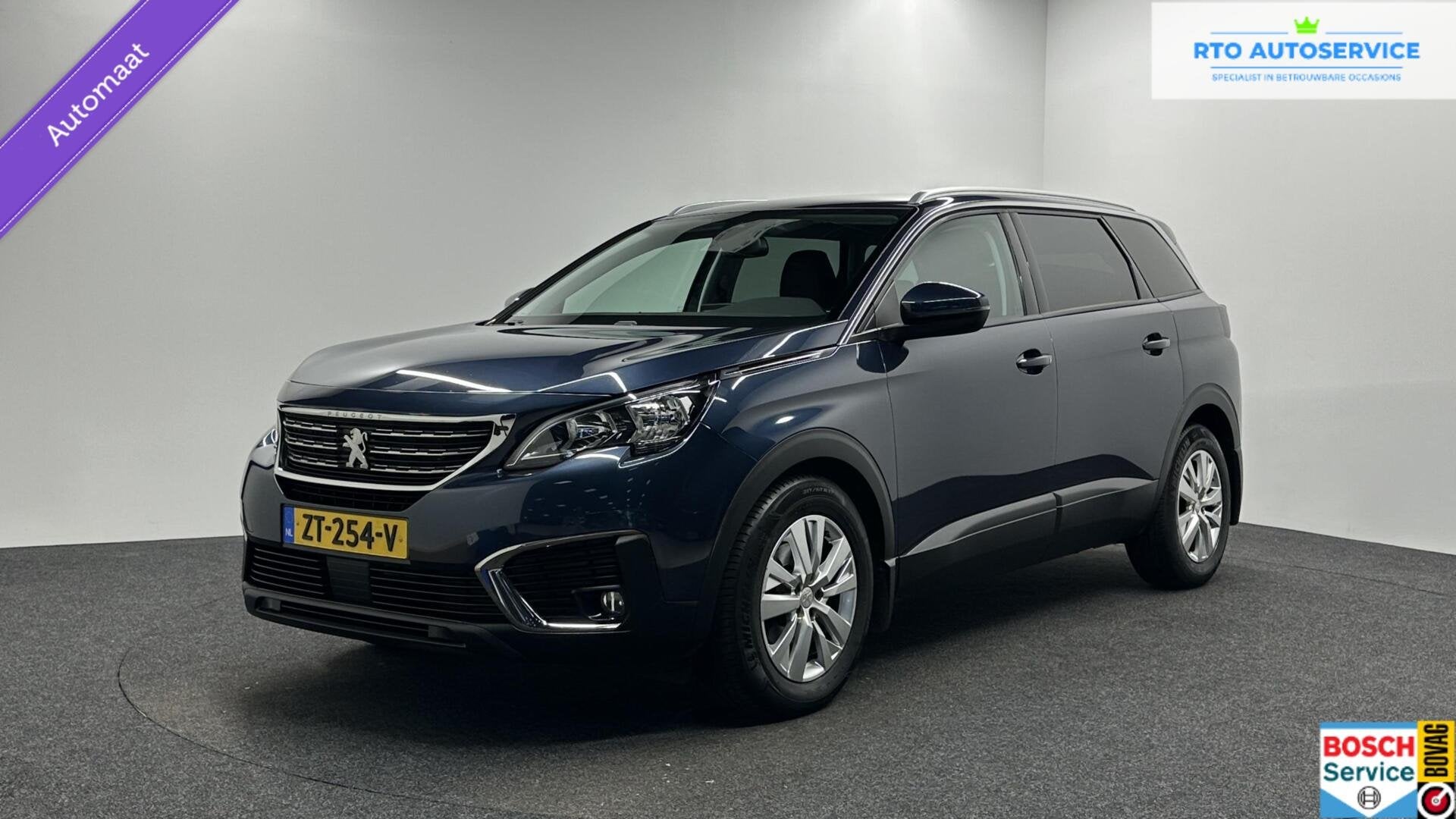 Peugeot 5008 1.2 PureTech Active Pack Business 7P LEER CAMER, Auto's, Peugeot, Gebruikt, 1199 cc, Met garantie (alle), Blauw
