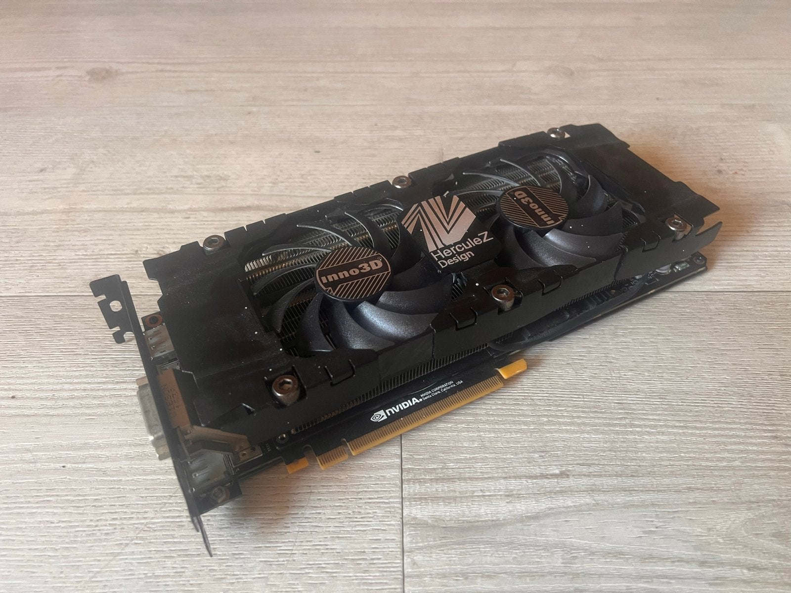 Inno3d GeForce GTX 1080 Ti 11GB GDDR5X Videokaart, PCI-Express 3, Gebruikt, HDMI, Ophalen of Verzenden