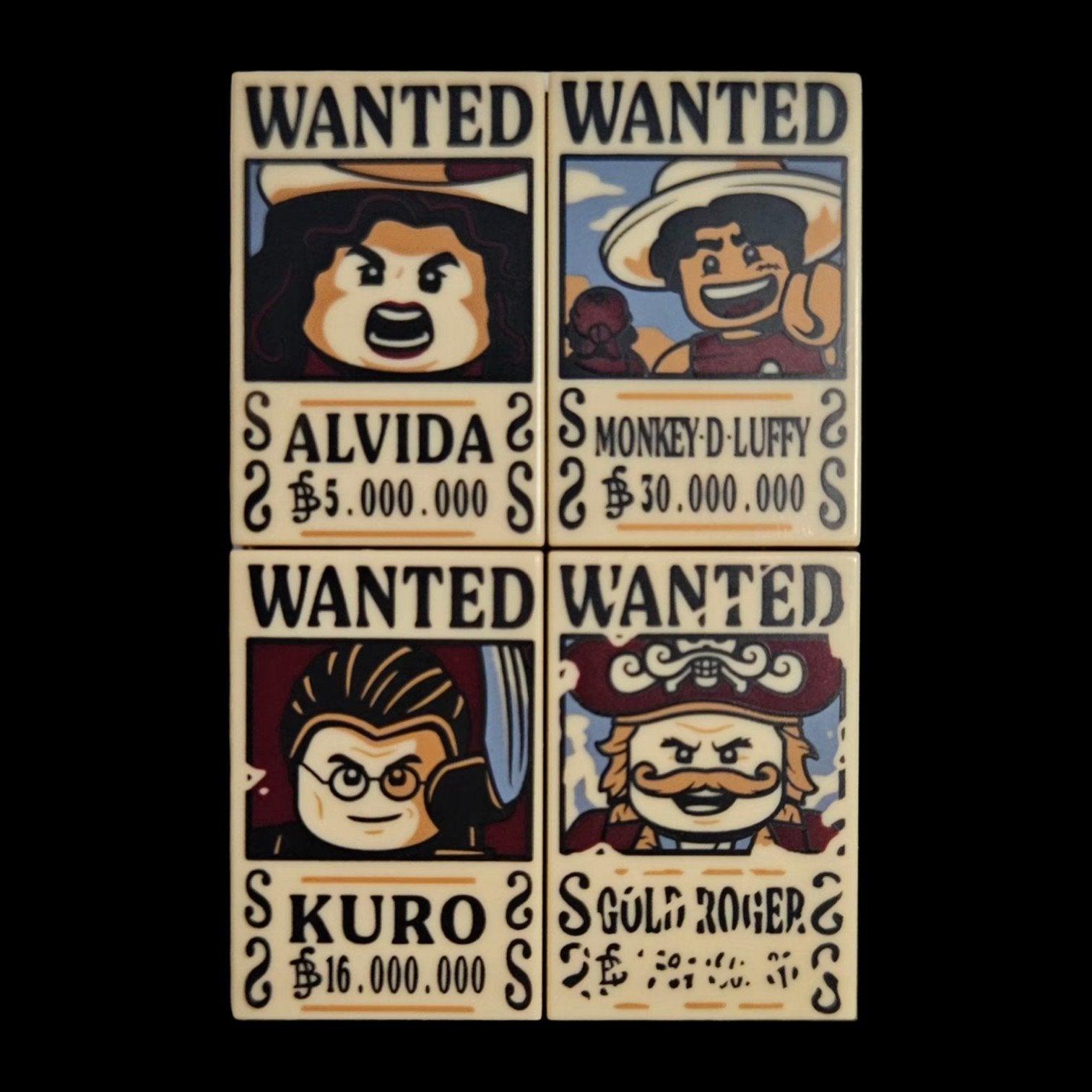 Gezocht LEGO one piece wanted poster dracule mihawk, Ophalen of Verzenden
