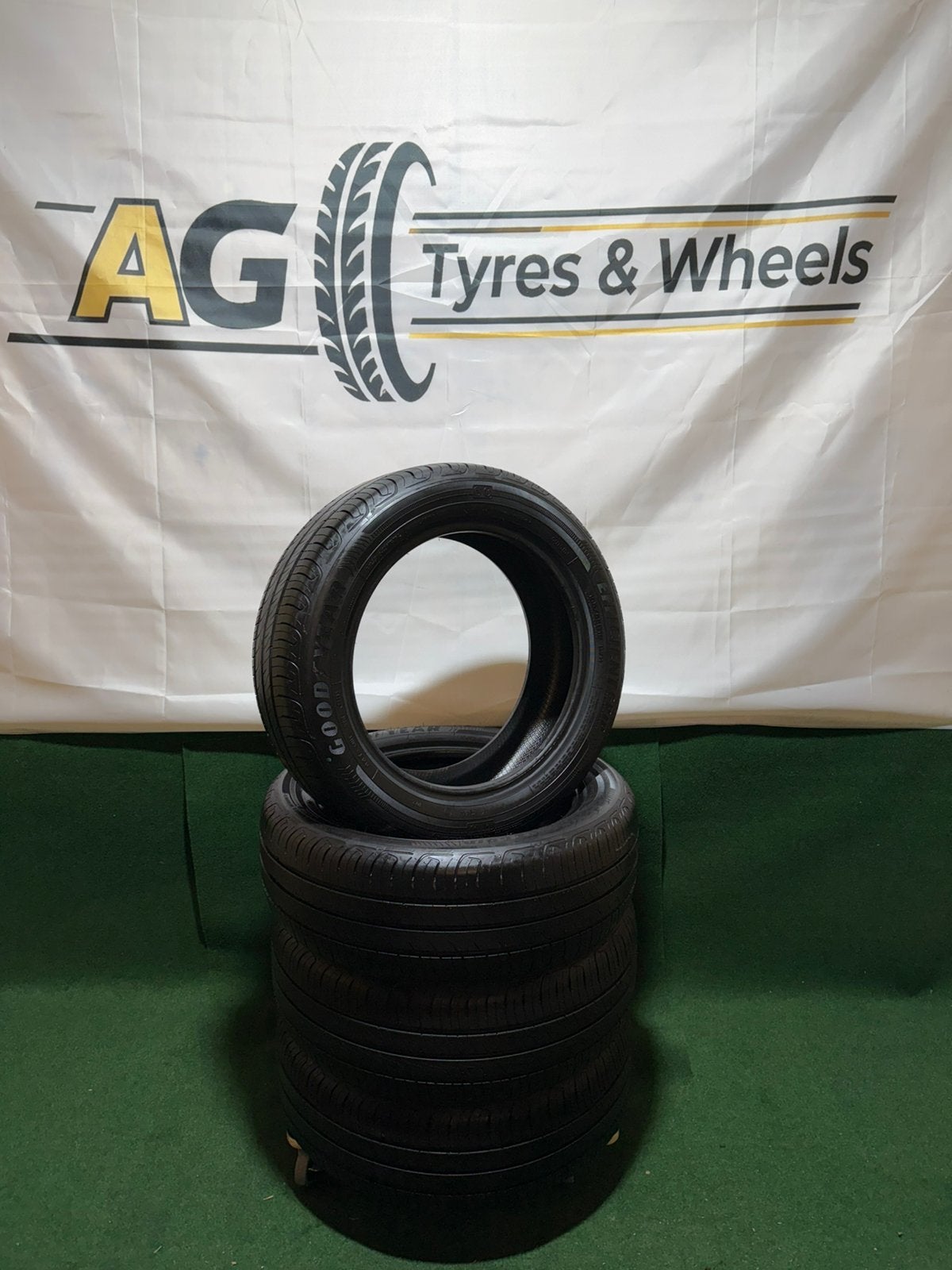 4x 195 55 R16 87H Goodyear Efficientgrip Performance, 16 inch, Nieuw, Ophalen of Verzenden, Band(en)