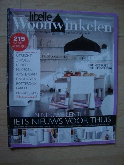 Tijdschrift LIBELLE WOONWINKELEN MAART 2010, Ophalen of Verzenden, Zo goed als nieuw, Damesbladen