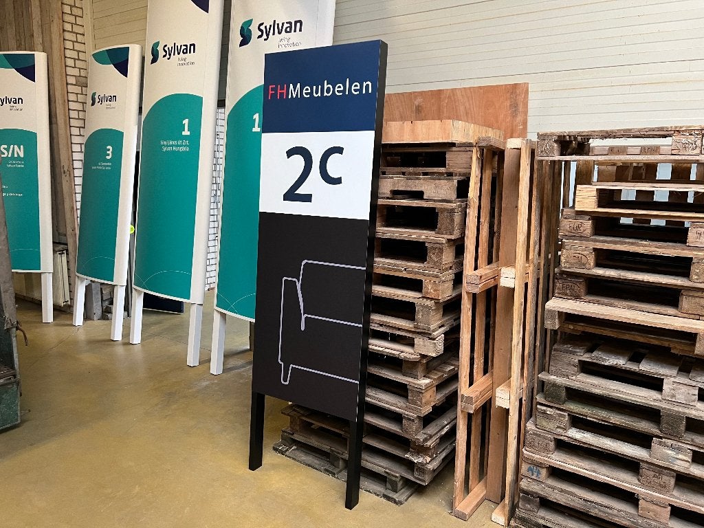 reclamezuil vlak, Verzenden, Nieuw, Reclamebord