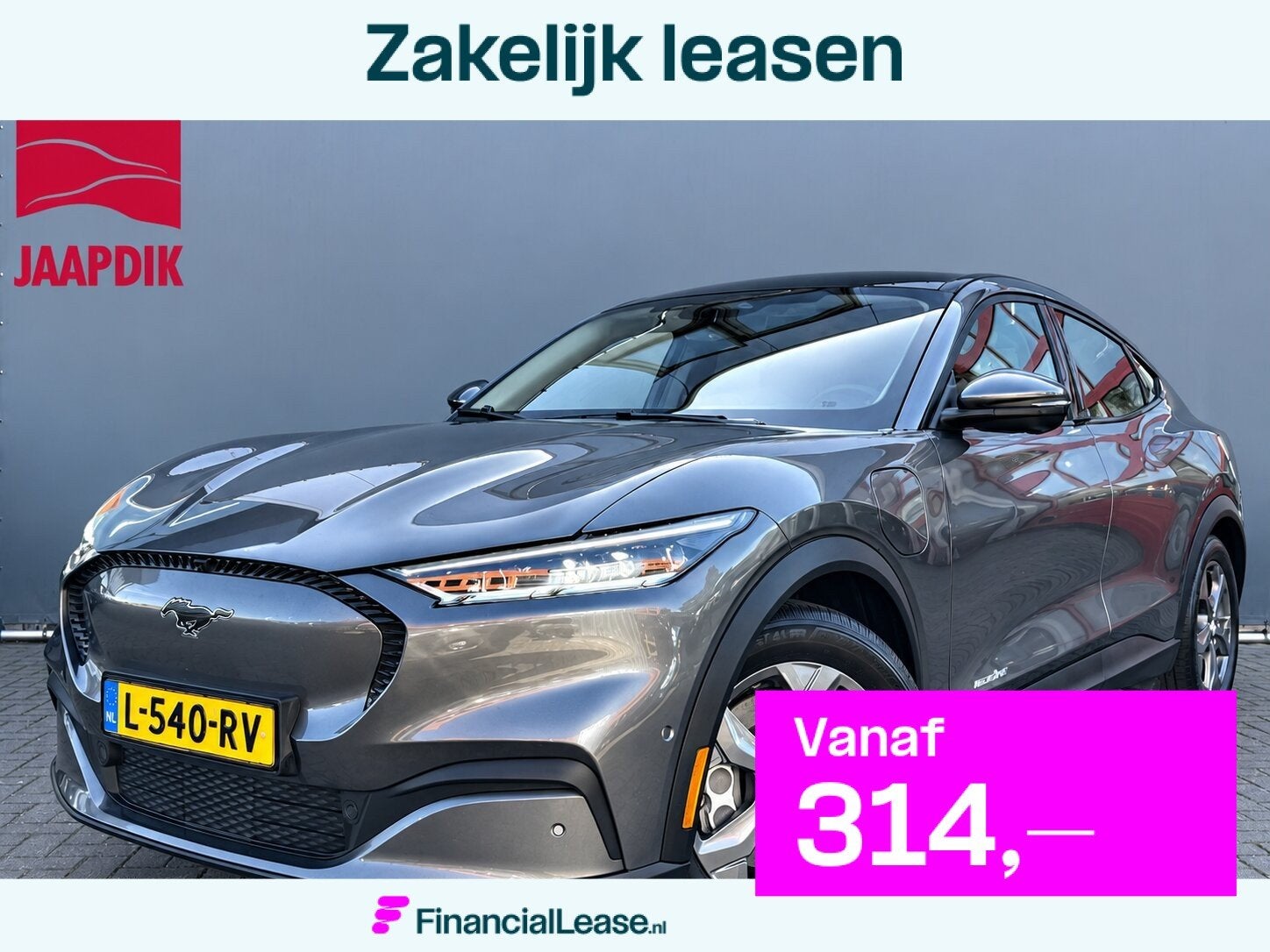 Ford Mustang Mach-E BWJ 2021 RWD 259 PK 75 kWh TREKHAAK | PA, Automaat, Achterwielaandrijving, Gebruikt, Met garantie (alle)
