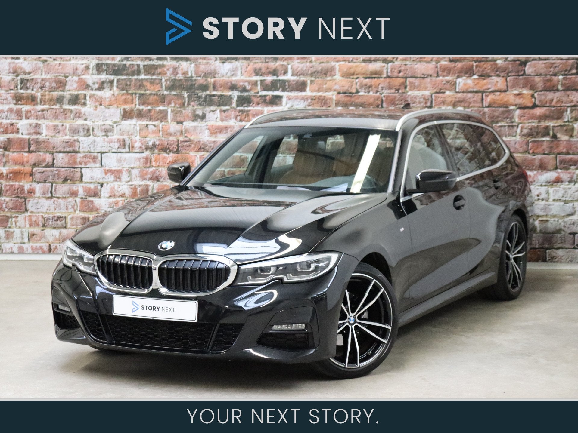 BMW 3 Serie Touring 320i High Executive M Sport Pakket Autom, Automaat, Achterwielaandrijving, Gebruikt, 4 cilinders