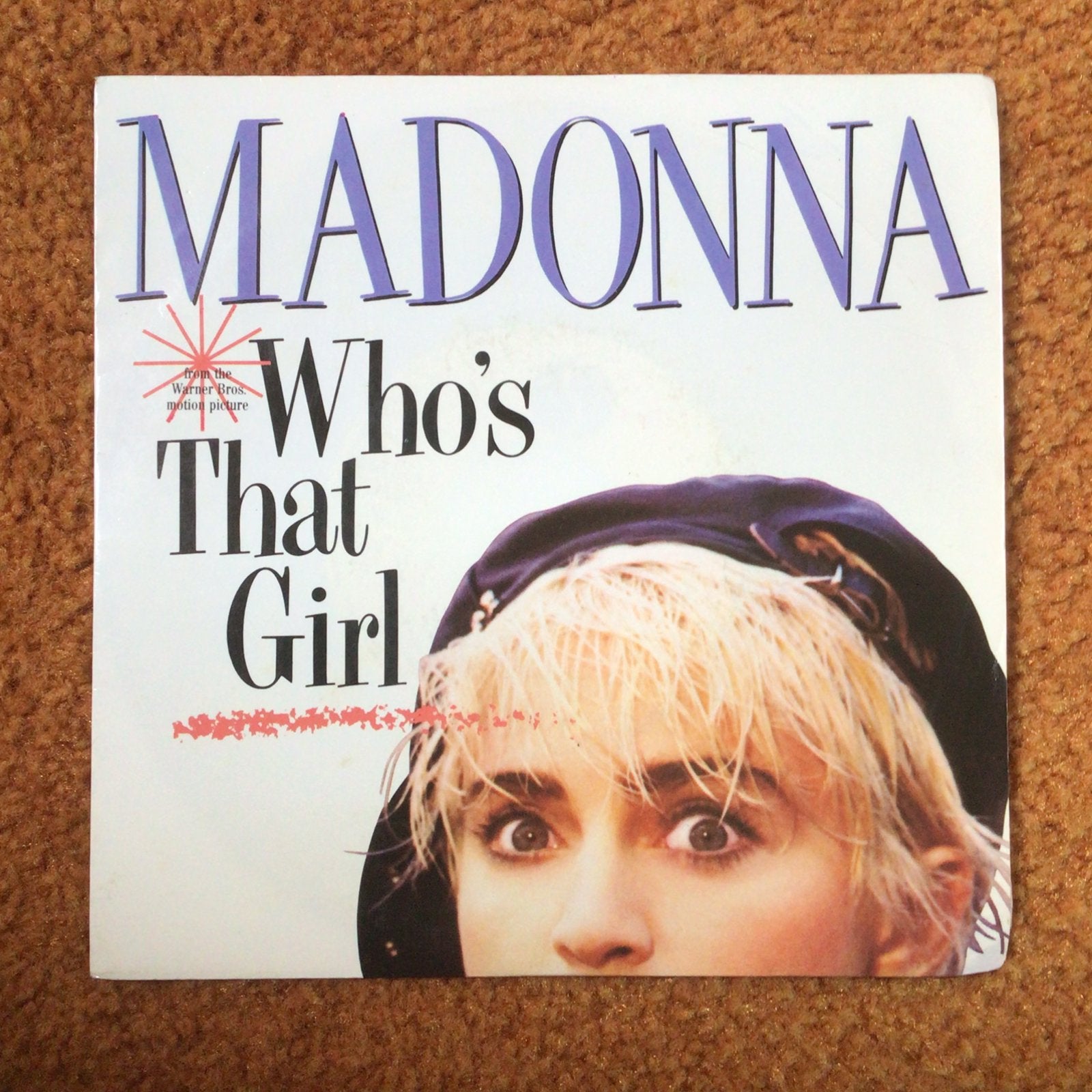 Madonna - who’s that girl, Ophalen of Verzenden, Zo goed als nieuw, Pop