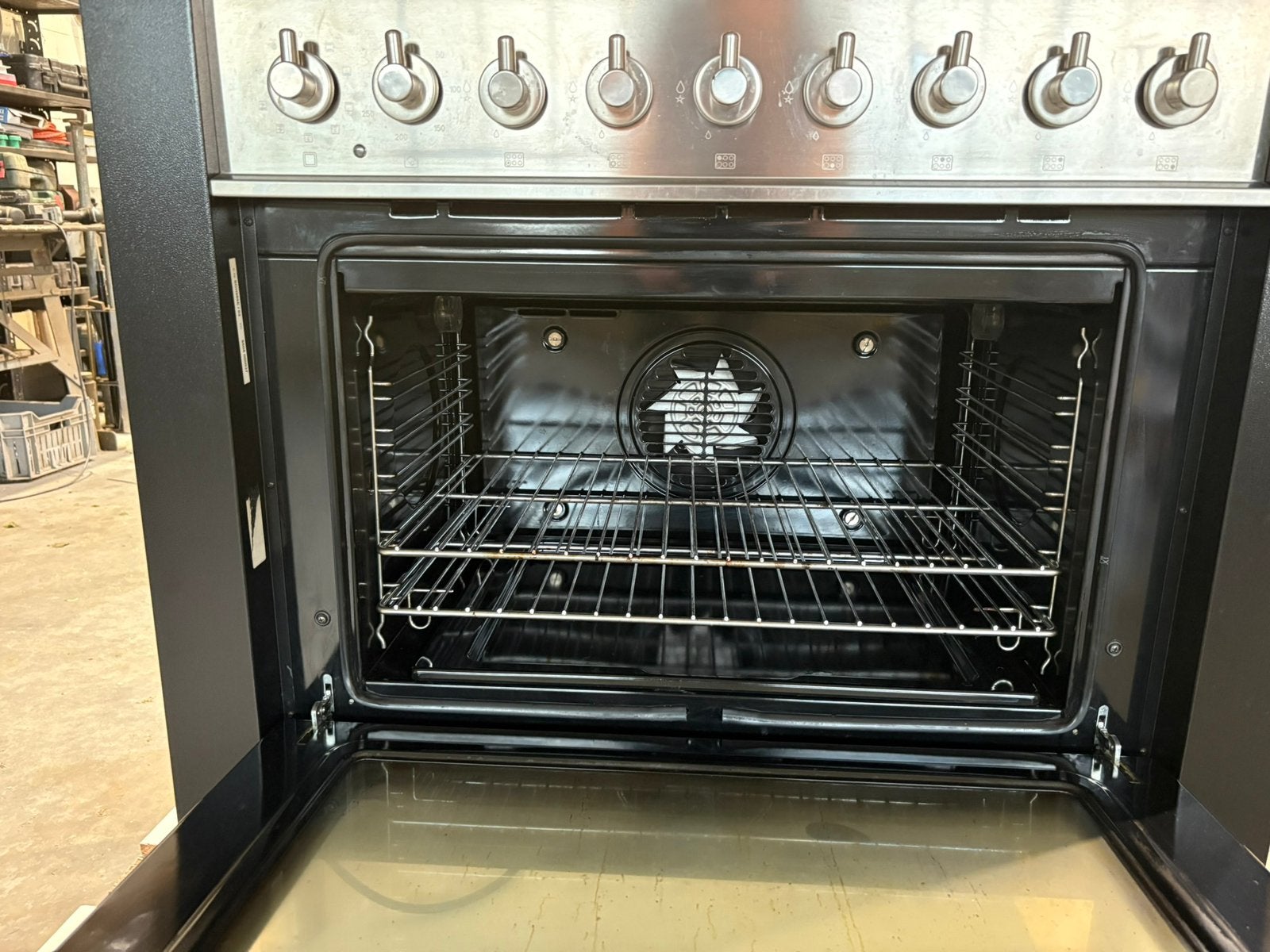 Bosch Solitaire 6 pits gasfornuis met elektrische oven, Witgoed en Apparatuur, Ophalen, 60 cm of meer, Zo goed als nieuw, Gas