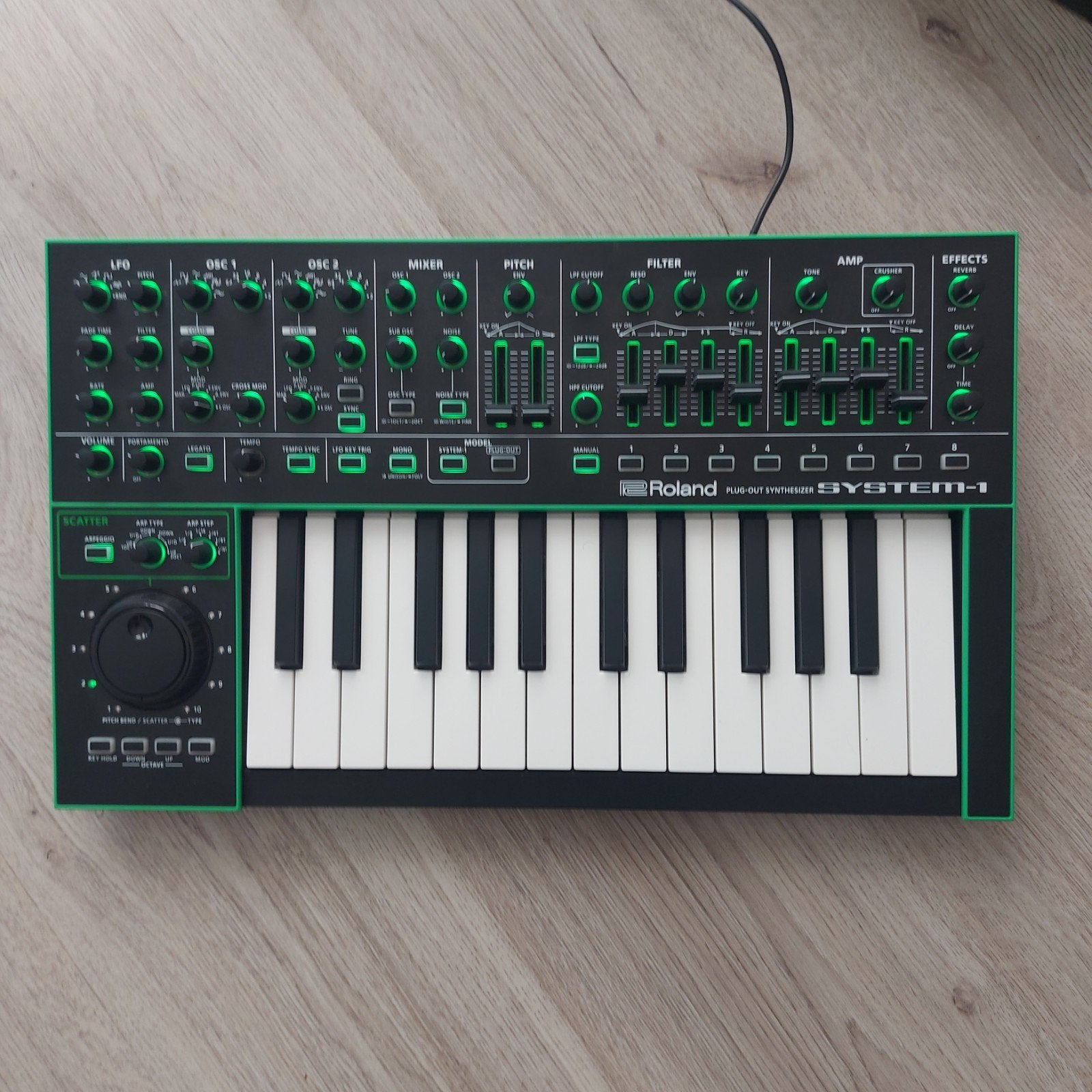 Roland AIRA system 1, deksaver, LEES, Ophalen, Gebruikt, Roland, Overige aantallen