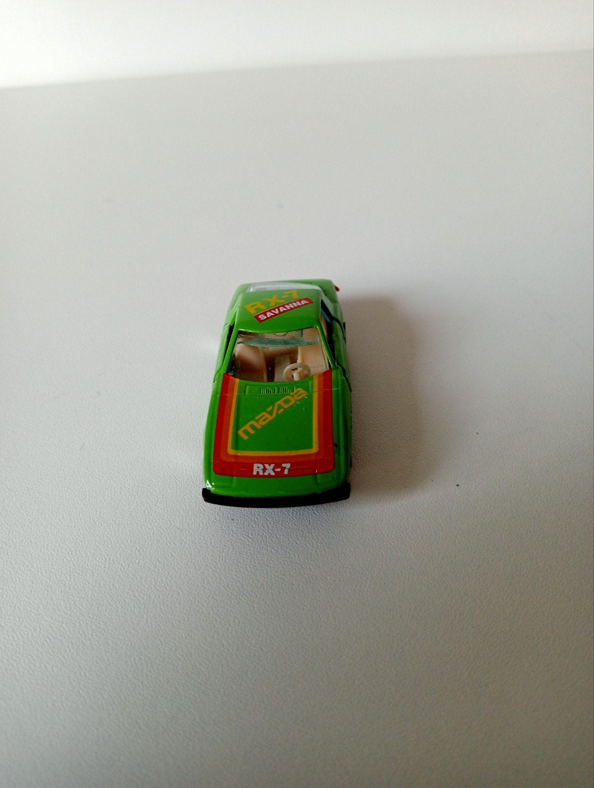 Mazda RX-7 Savanna Speelgoedauto - Groen, Ophalen of Verzenden, Nieuw, Auto