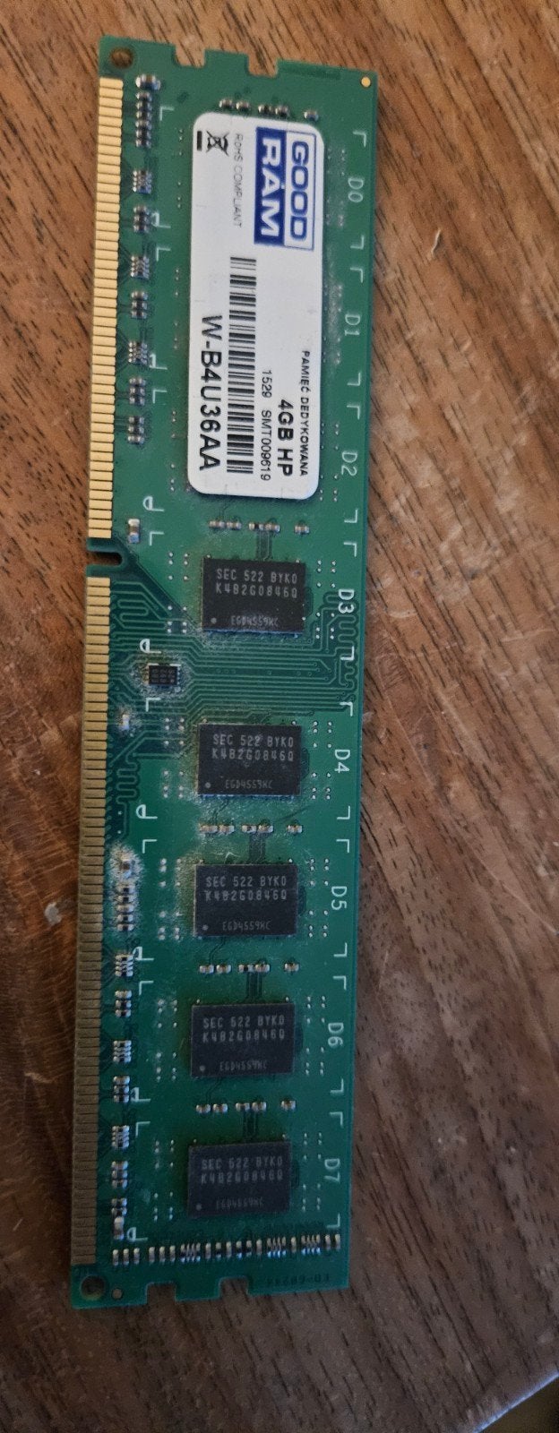 GOOD RAM 4GB DDR2 RAM Geheugenmodule, Computers en Software, Gebruikt, Onbekend, Server, Ophalen of Verzenden