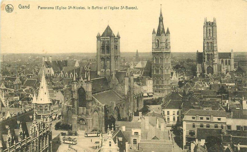 381-232-009 Gand Panorama, Verzenden, Voor 1920, Overig Europa