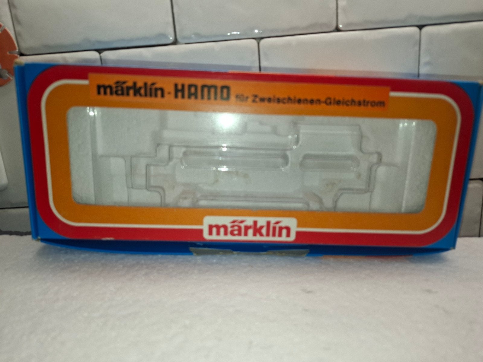 marklin 8312 lege hamo lok doos, Wisselstroom, Gebruikt, Locomotief, Ophalen of Verzenden