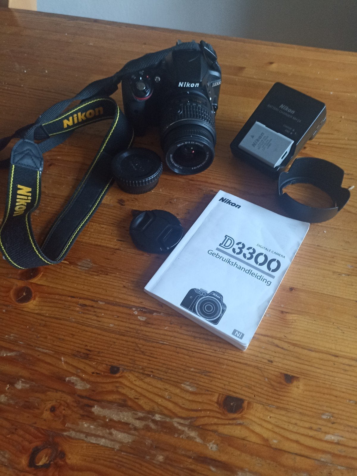 Nikon D3300 Spiegelreflexcamera met 4162 clicks, Audio, Tv en Foto, Fotocamera's Digitaal, Ophalen, Zo goed als nieuw, Spiegelreflex