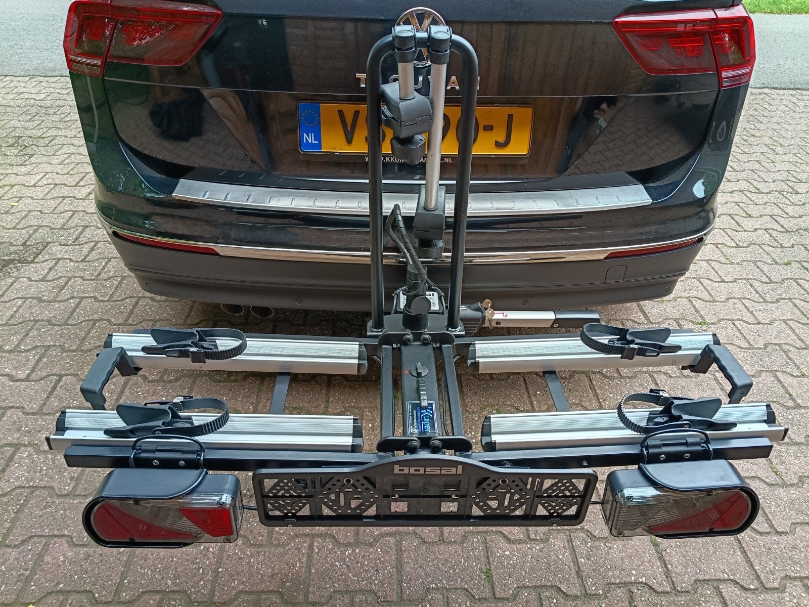 Bosal Tourer II fietsendrager, in- en neerklapbaar, Ophalen, Elektrische fiets, -, Bosal
