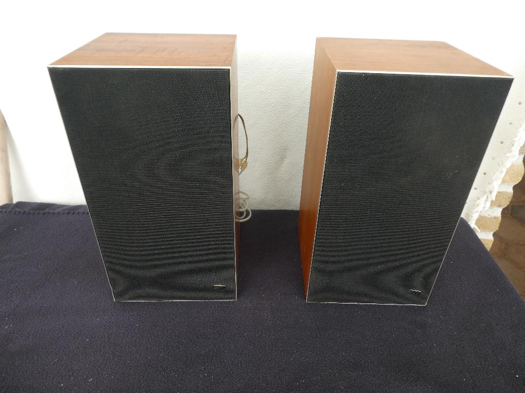Bang & Olufsen Beovox 1702 luidsprekers - nieuwe kabels!, Overige merken, Refurbished, Ophalen of Verzenden, Minder dan 60 watt