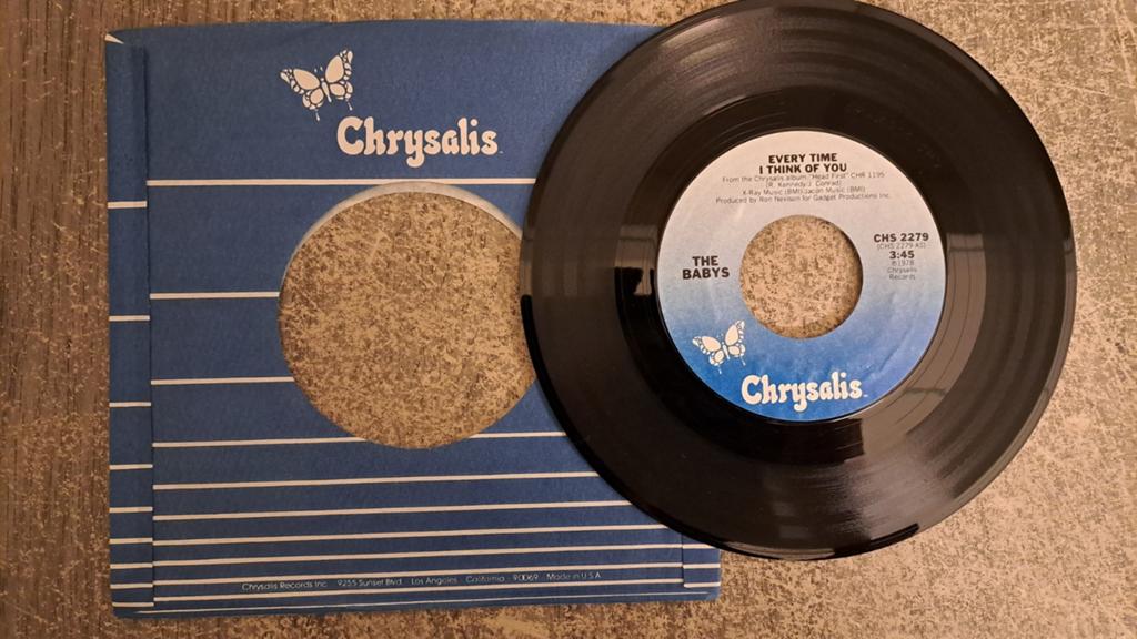 The babys  - every time i think of you, 7 inch, Single, Ophalen of Verzenden, Zo goed als nieuw