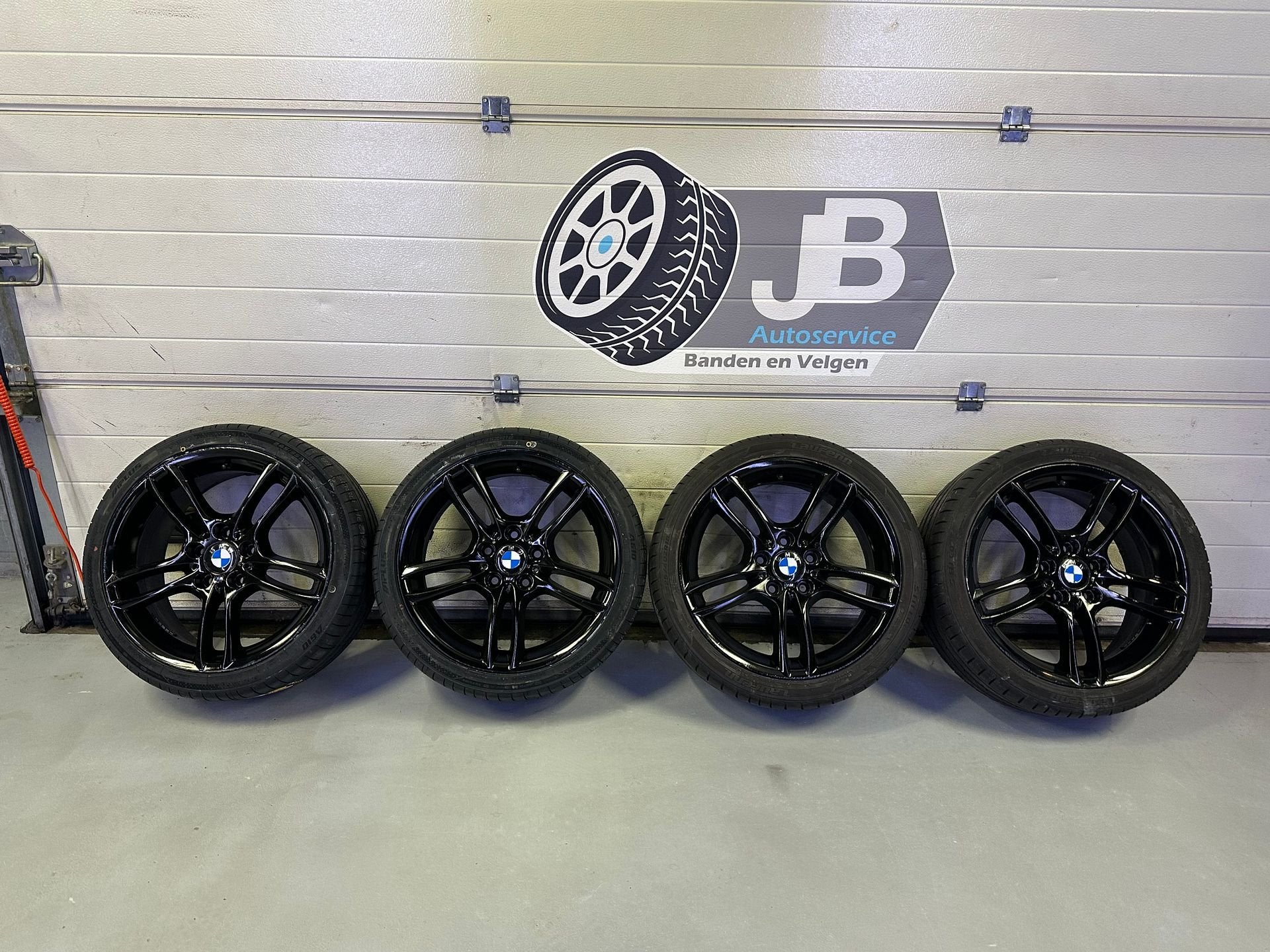 18inch Originele BMW Breedset Velgen Style 261 5x120 F20E46E, Auto-onderdelen, 18 inch, Gebruikt, -, -