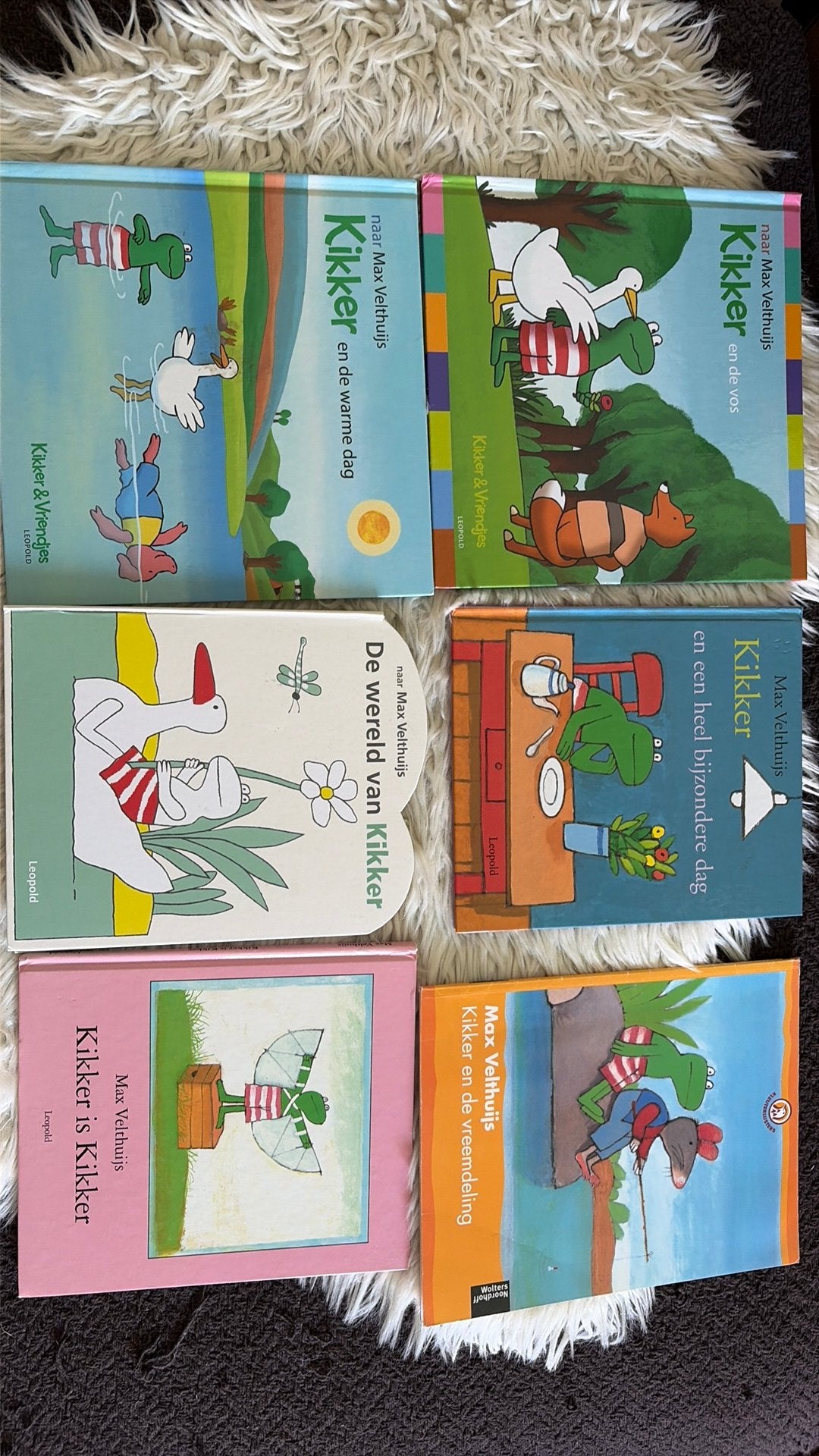 Pakket voor de kleuterklas/opvang: Kikker van max velthuijs, Boeken, Ophalen of Verzenden, Zo goed als nieuw, 3 tot 4 jaar