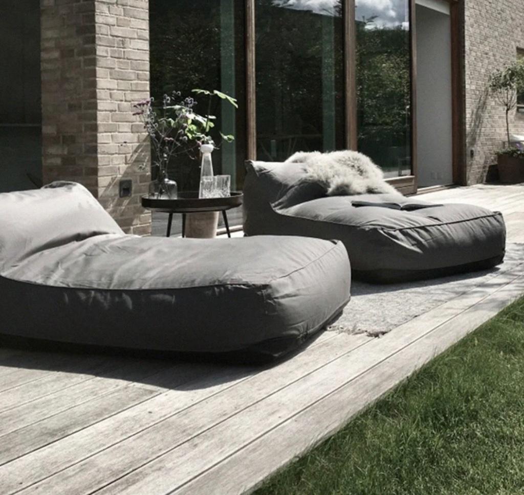 Outdoor Lounge Chair van Norr11 set van 2, Tuin en Terras, Ligbedden, Ophalen, Gebruikt, Overige materialen